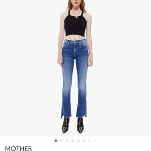 MOTHER Flare Jeans in Classic Blue